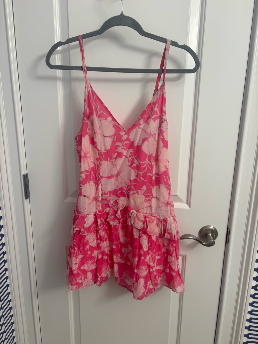 LoveShackFancy Pink Floral Dress